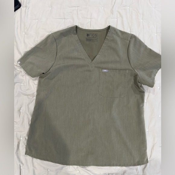 Figs Tops - Figs Women’s Casma Scrub Top Moss XXL
